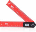 Digital Angle Finder Protractor, 7" / 200 mm Angle Measuring Tool with LCD Display, Angle Finder Ruler for Woodworking, Carpenter, Construction & DIY Projects