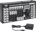 DMX Controller DMX Console,192CH Dmx512 Console Controller Panel Use for Editing Program of Stage Lighting Runing