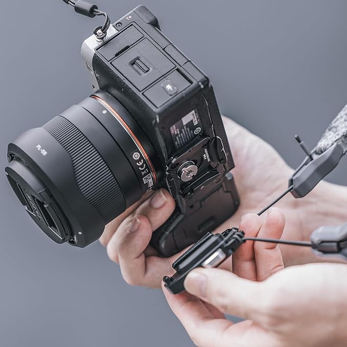 F38 Quick Release Plate V2,Compatible with Arca Swiss, Anti-Slip Plate for DSLR/Mirroless Camera -3301