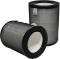 PUREBURG DR-HPA019 Replacement Filter Compatible with Dreo MC710S Air Purifier Tower Fan 45" 2-in-1,2-Pack H13 HEPA Activated Carbon Air Clean Dust VOCs Odor