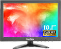 Suprlipy 10 inch FHD Small IPS Monitor LCD Display Screen 1920x1200 60Hz 16:10 with BNC VGA AV Input Built-in Lounspeakers for CCTV Security Camera DVR PC STB Game Console