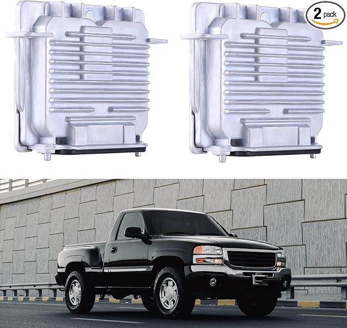 2 Set D3S HID Headlight Ballast Fit for GMC Acadia 2013-2015,Plug and Play Headlight Control Unit Module Fit for Buick Enclave 2013-2017,for Jeep Grand Cherokee 2014-2020 68222897AA LR014114 89089352