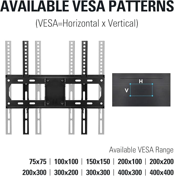 Mounting Dream TV Wall Mount for Most 32-65 Inch TV, Full Motion TV Mount with Dual Arms, Wall Mount Bracket with Swivel and Tilt, Fits 16", 18", 24" Studs, Max VESA 400x400mm, 99 LBS, MD2380-24K