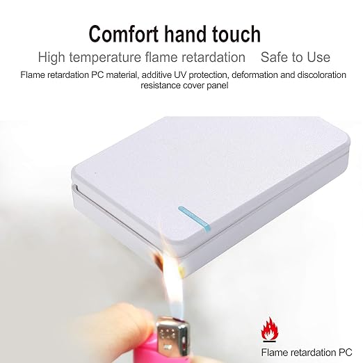 Thinkbee 3 Way Wireless Switch and Receiver Kit, Dual Remote Control, No Wiring, No WiFi Needed, Waterproof Wireless Panel Switches for House Lamp Led (2 Switches and 1 Receiver Included)