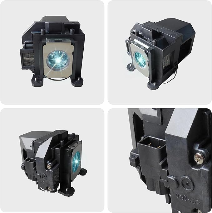 EL PLP57 Replacement Projector Lamp Bulb Compatible with Epson EPSON BrightLink 450Wi/455Wi/455WI-T, EB-440W, EB-455W, EB-460LW, EB-465i, H318A, H343A, H343B, H343C, PowerLite 450W/460 Projectors