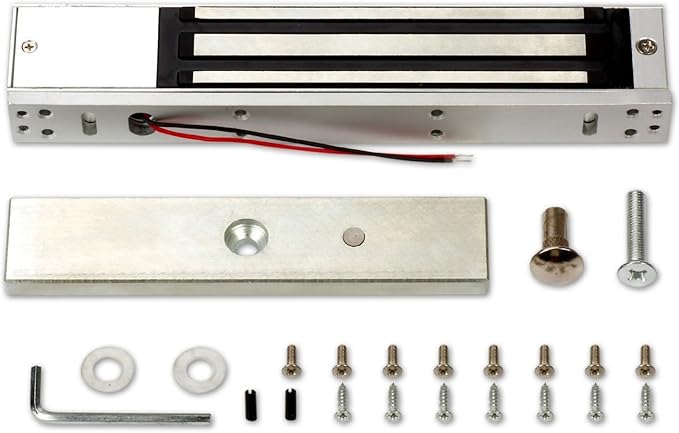 MENGQI-CONTROL Request to Exit PIR Motion Sensor 4 Doors Network RFID Access Control 600 LBS Magnetic Lock 110-240V Power Supply Box RFID Reader Keyfobs/Cards APP remotely Open Door