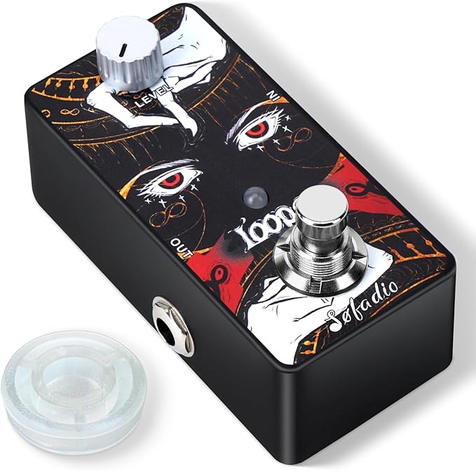 Sofadio Looper Guitar Pedal, 30 mins Looping Time Loop Pedal (Looper)