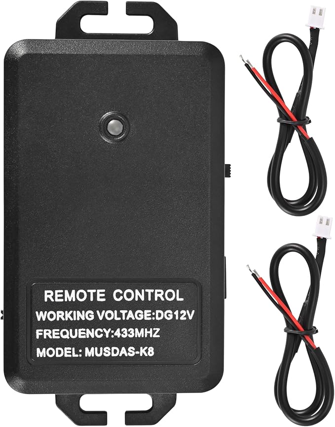 Access Control System with Remote Control – 600lbs Magnetic Door Lock Kit, 12V Fail Safe NC Mode, Secure & Easy DIY Installation for Smart Home Entry (K8-600LBS Remote Control Lock Kit)