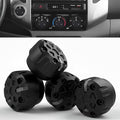 4 Pack - 2nd Gen Tacoma Accessories AC Knob Upgrade - 2005,2006,2007,2008,2009,2010,2011,2012,2013,2014,2015 Tacoma Climate Control Dial Mods Set - for Toyota Interior Replacement Kit