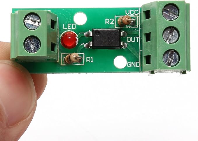 DONGKER Optical Isolator Module,12V Photoelectric Optoisolator PNP NPN Signal Converter PC817 Optocoupler Optoisolator