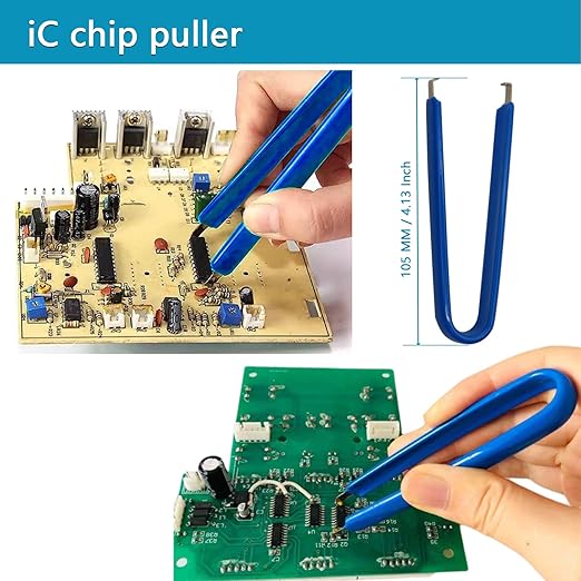 IC Chips kit Minidodoca 173 pcs 20 Values Chip Assortment Set+12 pcs Sockets;Integrated Circuits op amp kit 555 Timer IC Included NE555,LM358, LM324, LM393, LM339, NE5532, LM386,UA741,IC Plier etc