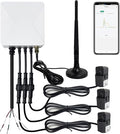 Smart WIFi Energy Monitor with 3 * 80A Clamp, Home Power Monitor Track Electricity in Real Time,WIFi Meter Solar/Net Metering, Home Energy Automation and Control