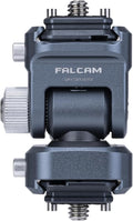 FALCAM Field Monitor Mount Holder Kit, Monitor Holder with 2-Pieces F22 Quick Release Plate, 360-Degree Swivel and 180-Degree Tilt Adjustable for 5" and 7" Monitor-2543