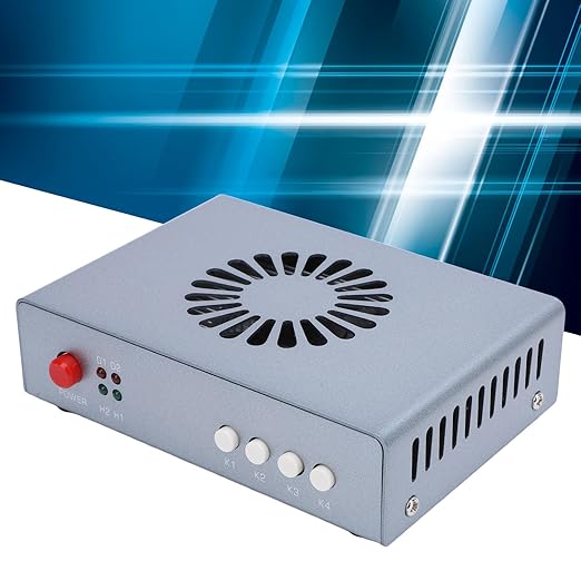 Zopsc DMA Fuser, HD Multimedia Interface Fuser, Overlay 2K 144Hz Display Synthesizer, Best for Financial Trading Rooms, Bank Data Centers, Emergency Control Centers (US Plug)