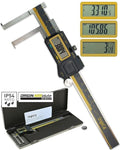 iGAGING Absolute Origin 0-6" Internal Slot Digital Caliper, IP54 Stainless Steel, SPC/USB Output Port, Case, Manual, Battery