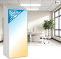 Msbfi 2x4 LED Flat Panel Lights Drop Ceiling Light Fixture 5000K 4000K 3000K Selectable 0-10v Dimmable, 30-40-50W 24x48 LED Light Fixture 100-277V for Office Ceiling Lighting Fixture ETL/DLC 6 Pack