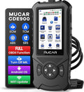 MUCAR CDE900 OBD2 Scanner, Check Engine System Car Code Reader, Automotive Diagnostic Scan Tool with 4 Inches Touchscreen, Cover 106 Brands, FCA Autoauth, Wireless Update