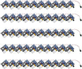 Voice Module,16MB Push Button Activated Sound Module with Speaker, 16Min Easy Sound Recording Chip for Personalized Greetings, DIY Projects, MP3 Music for Crafts, Type-C Cable Charging (Blue-50Pack)