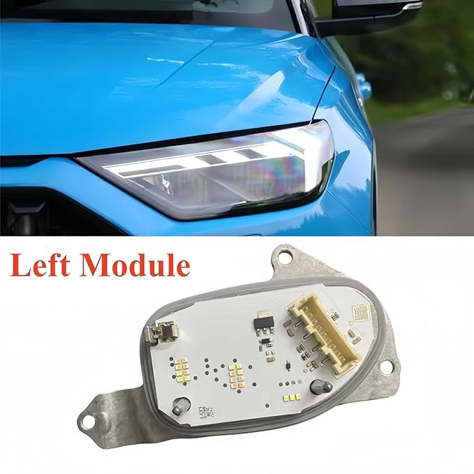 SOCAL-LED LIGHTING 82A998473 Left Daytime Running Light DRL Headlight Insert Diode Module LED Control Unit Fits for Audi A1 S1 2018-2023