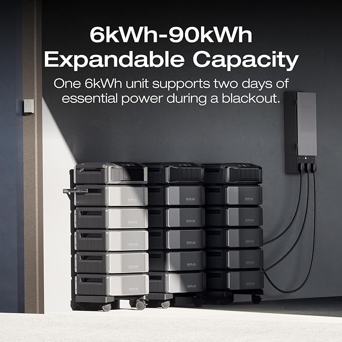 EF ECOFLOW Extra Battery for Delta Pro Ultra, Lifepo4 Battery Backup for Home Use, Emergency, Camping, RV