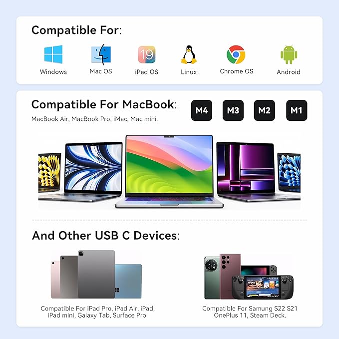 USB C Hub Multiport Adapter, ABIWAZY 10 in 1 USBC to Ethernet Adapter with 4K HDMI, Ethernet Gigabit, 100W PD, USB-C Data Port and SD/TF Slot for MacBook Pro/Air, Dell XPS, iPad Pro, Galaxy (Black)