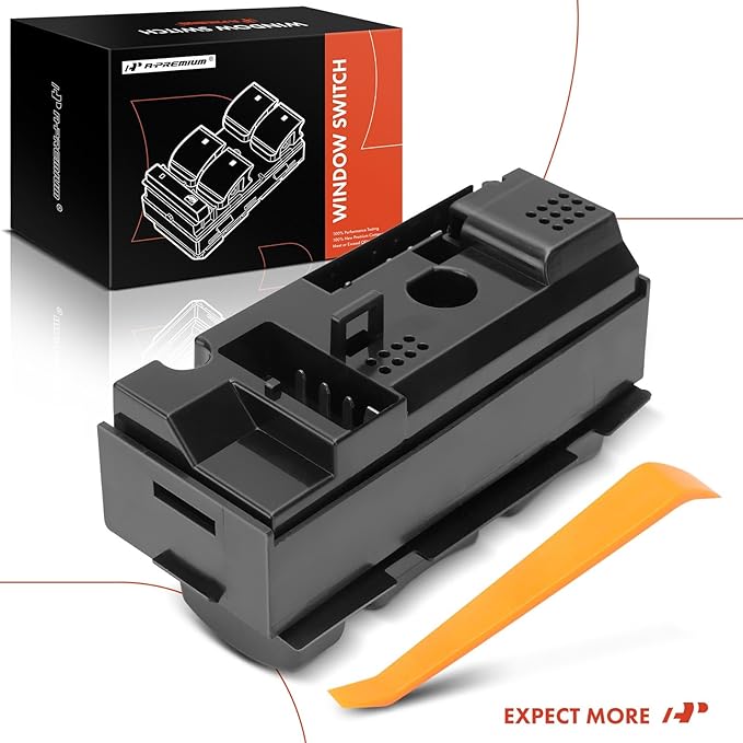 A-Premium Master Power Window Switch Compatible with 1995-2005 Chevrolet Tahoe Blazer C/K 1500 2500 3500 Suburban, GMC Yukon Jimmy, Cadillac Escalade, Oldsmobile Bravada, Replace# 19244658, 15151360