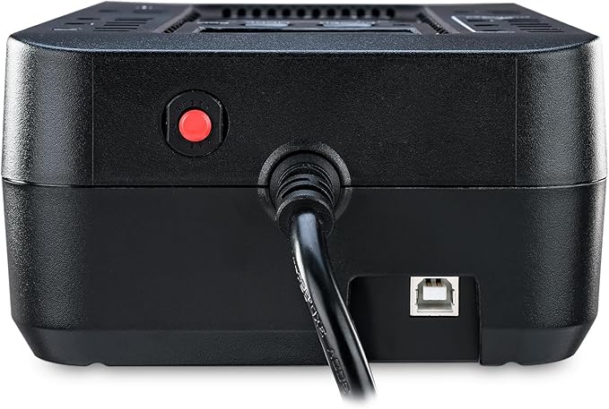 CyberPower EC650LCD Ecologic Battery Backup & Surge Protector UPS System, 650VA/390W, 8 Outlets, ECO Mode, Compact Uninterruptible Power Supply