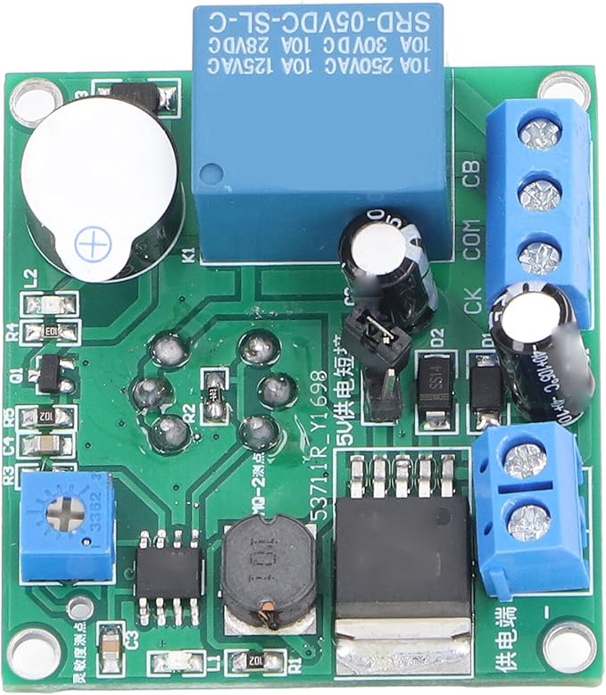 Smoke Sensor Module Switch, PVC Light Sound Alarm Smoke Detector Alarm Module for DC5‑30V with MQ2 Material