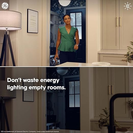 GE Smart C 2-amp Multi-Location White Wi-Fi Compatibility Touchless Illuminated Residential Light Switch with Wall
