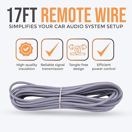 Elite Audio Premium 0 Gauge CCA Amplifier Installation Wiring Amp Kit, 3600 watt High-Power Wiring with Triple Shielded RCA’s and ANL Fuse Holder - EA-PRMK0 Amp Install Kit