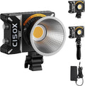 SIRUI Super Bulbs C150X 150W LED Video Light, COB Portable Photography Camera Light Bi-Color 2800K-6500K with Reflector Bluetooth App Brightness Control Continuous Output Lighting (C150X-COMBO-AM)