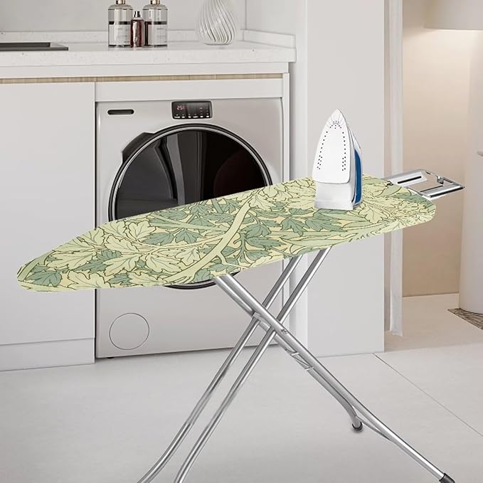 ZCFYGDX Ironing Board Decor Covers (14 x 45 in) Hook & Loop Elastic Edge Easy to Install, Scorch Resistant,Lightweight & Breathable Anti-Slip & Wear-Resistant William Morris Prints Size-S