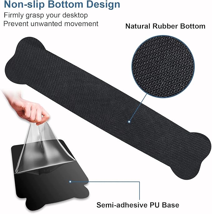 Keyboard Wrist Rest + Mouse Pad Wrist Support Set with Coasters, Non-Slip PU Base Ergonomic Mousepad for Home Office Working Studying Easy Typing & Pain Relief, Floral Quote Live Laugh Love