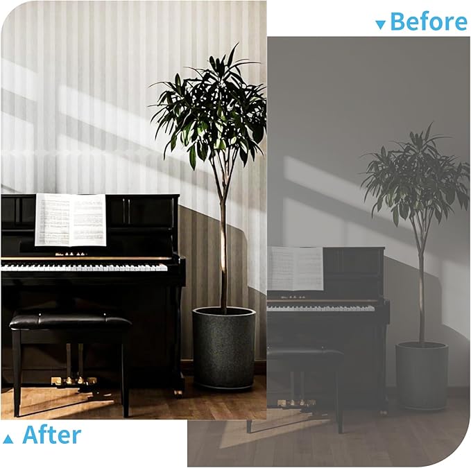 Art3d 10-Pack Peel and Stick Acoustic Panels with Acrylic Tape - 12 x 48 inches, Self Adhesive Sound Absorbing Polyester Wall Panels for Home Office Studio, White