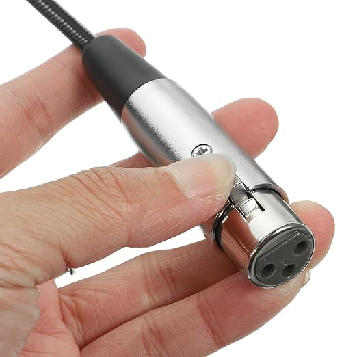 SEWCHICS XLR Female to Dual RCA Audio Splitter Cable 2m Microphone Signal Patch Cord for Audio Mixer Equipment