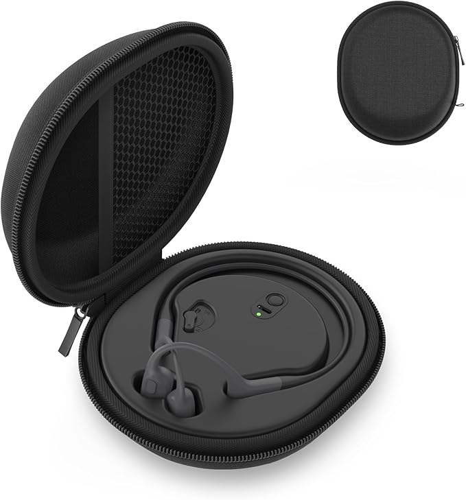 3 in 1 Wireless Charging Station Compatible with Shokz Headphones, FEFAIA Fast Charging Case Built in 2000mAh, Magnetic Charger Stand Dock Cord Charging Cable for Shokz OpenRun/Pro, OpenRun/Pro Mini