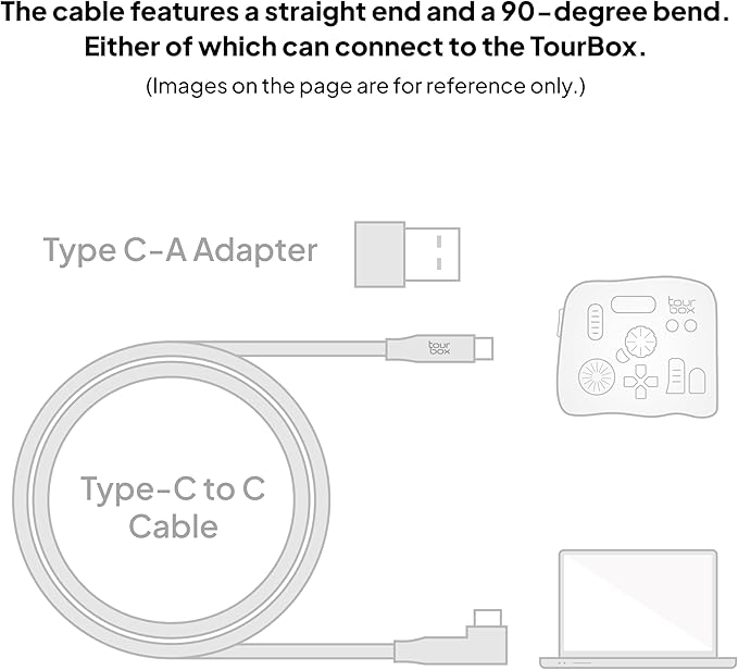 TourBox NEO - Customizable Editing Controller, Photo Color Grading Illustration Speed Editor, Intuitive Control Boost Productivity, Programmable Keyboard for Adobe CSP and More, Works with Mac/PC