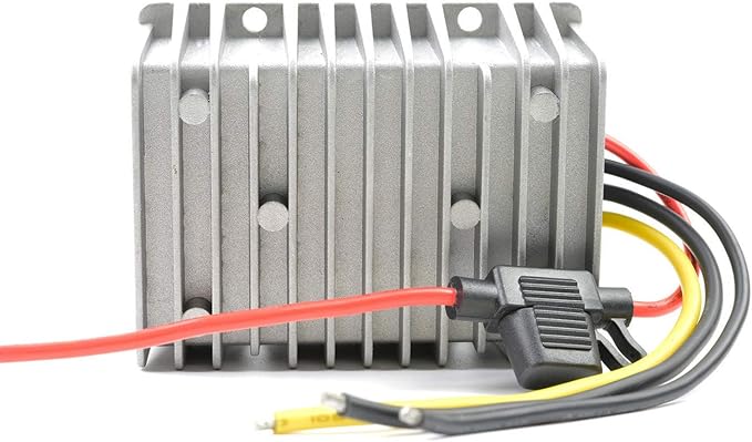 MGGi DC Converter Regulator 36V 48V Step Down to 12V 30A 360W, Waterproof Big-Size Voltage Reducer, High-Power Power Supply Module Buck Transformer, for Golf Cart, forklifts, Car