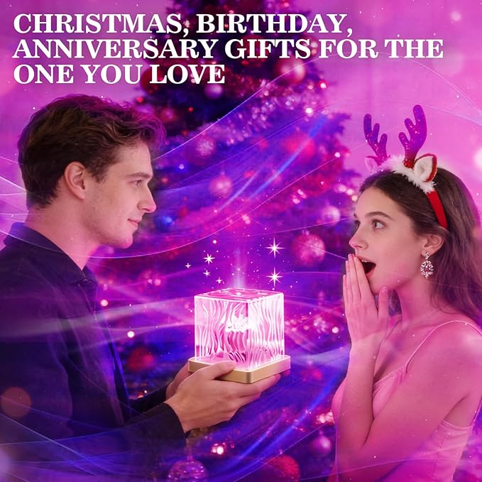 LZHYWEI Northern Lights Projector, 16 Colors Aurora Lamp Galaxy Projector fot Teens with Remote Control and Aurora Drift Effects for Bedroom Night Light for Kids, Christmas Gift for Boys & Girls