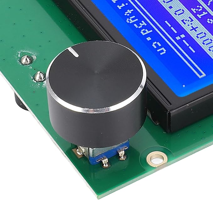 LCD Graphic Smart Display Control Board, LCD Control Module, 12864 Blue Control Panel with Ribbon Cable, for Ender 3, 3s, 3X, 3 Pro and Other 3D Printers