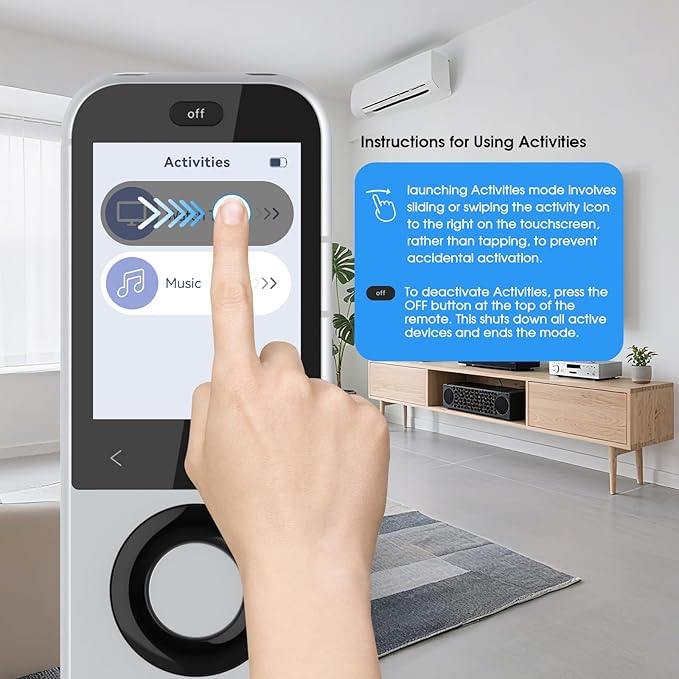 SofaBaton X2 Universal Remote Control with Hub & Charging Dock, Touchscreen, All-in-One Smart Remote with Customize Activities | Bluetooth | Infrared | WiFi 2.4GHz | Compatible Alexa & Google Home