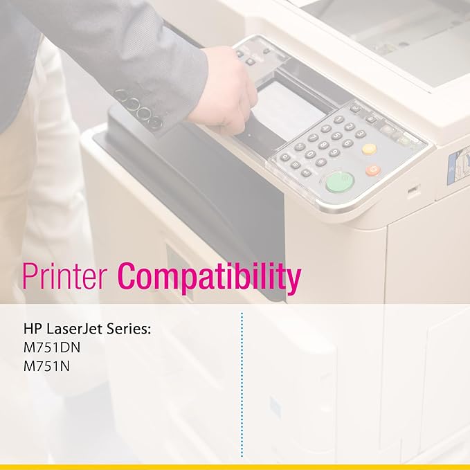 CS Replacement Compatible with HP M751N Toner Cartridge W2002A to use with M751DN (Yellow, 1-Pack)