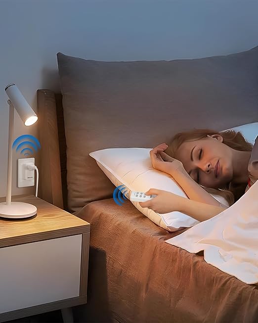 Remote Control Outlet, WILAWELS Wireless Remote Light Switch, Expandable Electrical Outlet Switch for Lamp, Light, Fan, Appliance, 100ft RF Range, FCC Listed, 1 Remote + 3 Outlets W02RC1306