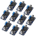 DROK LM2596 Buck Converter, Pack of 10 DC to DC Buck Converter Adjustable Voltage Regulator 3.2-35V to 1.25-34V