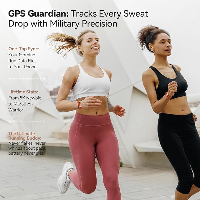 EnergyPort Fitness Tracker,Wearable Health Smart Bracelet Band with Blood Oxygen 170+ Sport Mode 60-Day Battery,Lifetime Membership,Activity Tracking Heart Rate Sleep Monitor for Android iOS,2 Bands