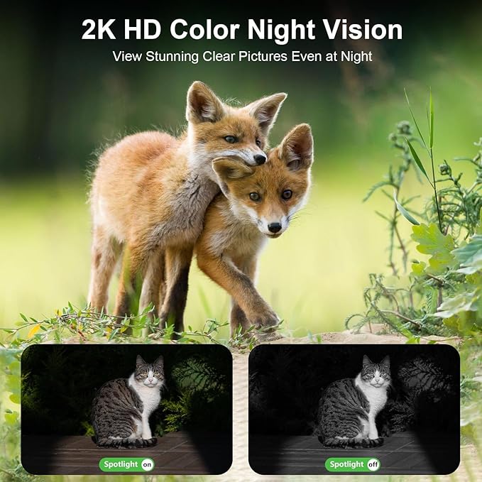 HOSAFE.COM No WiFi Security Cameras Wireless Outdoor, 4G LTE Cellular Security Camera, Solar Camera for Home Security, 360 PTZ, Human Sensor, 2K HD, 2-Way Talk, IP66