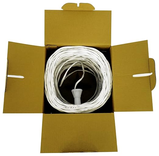 Rockville RCC14-250-2 14 AWG 250ft CCA Speaker Wire, CL2 Rated in-Wall/Ceiling, 2-Conductor, 70V Compatible, Flexible PVC Jacket, for Home Theater and Commercial Audio