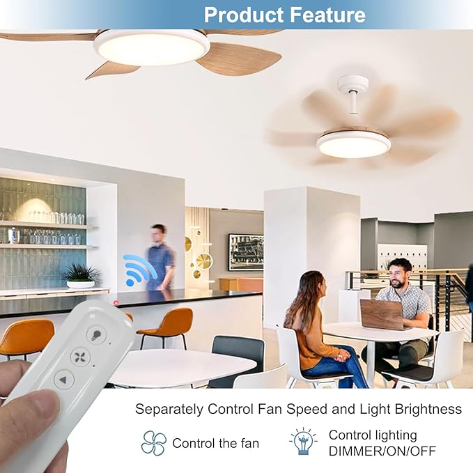 Replacement Remote 99770 99392 99118 99122 99123 99119 Ceiling Fan Remote Control Compatible with Hunter
