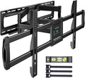 PERLESMITH Full Motion TV Wall Mount for 42”-97” TVs up to 165lbs, TV Mount Bracket with Dual Articulating Arms Swivel Tilt Extension, Max VESA 800x400mm, Fits 16”18” to 24" Studs, PSXFK1
