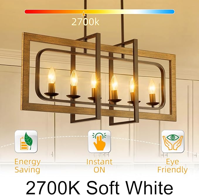 GvvooHome LED Candelabra Light Bulbs, E12 Bulb dimmable, 4W,40 watt Equivalent, Chandelier Light Bulbs, B10 Candle Bulb 2700K Soft White, 90+CRI, 400LM, Clear Glass, 48 Pack